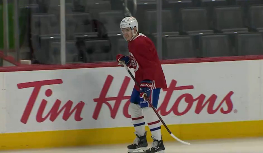 Confirmé : Lane Hutson jouera ce soir