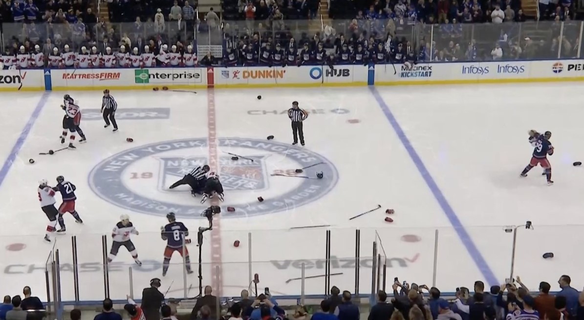 Brendan Gallagher, sur le bordel hier soir au MSG : « C'était beau à voir »