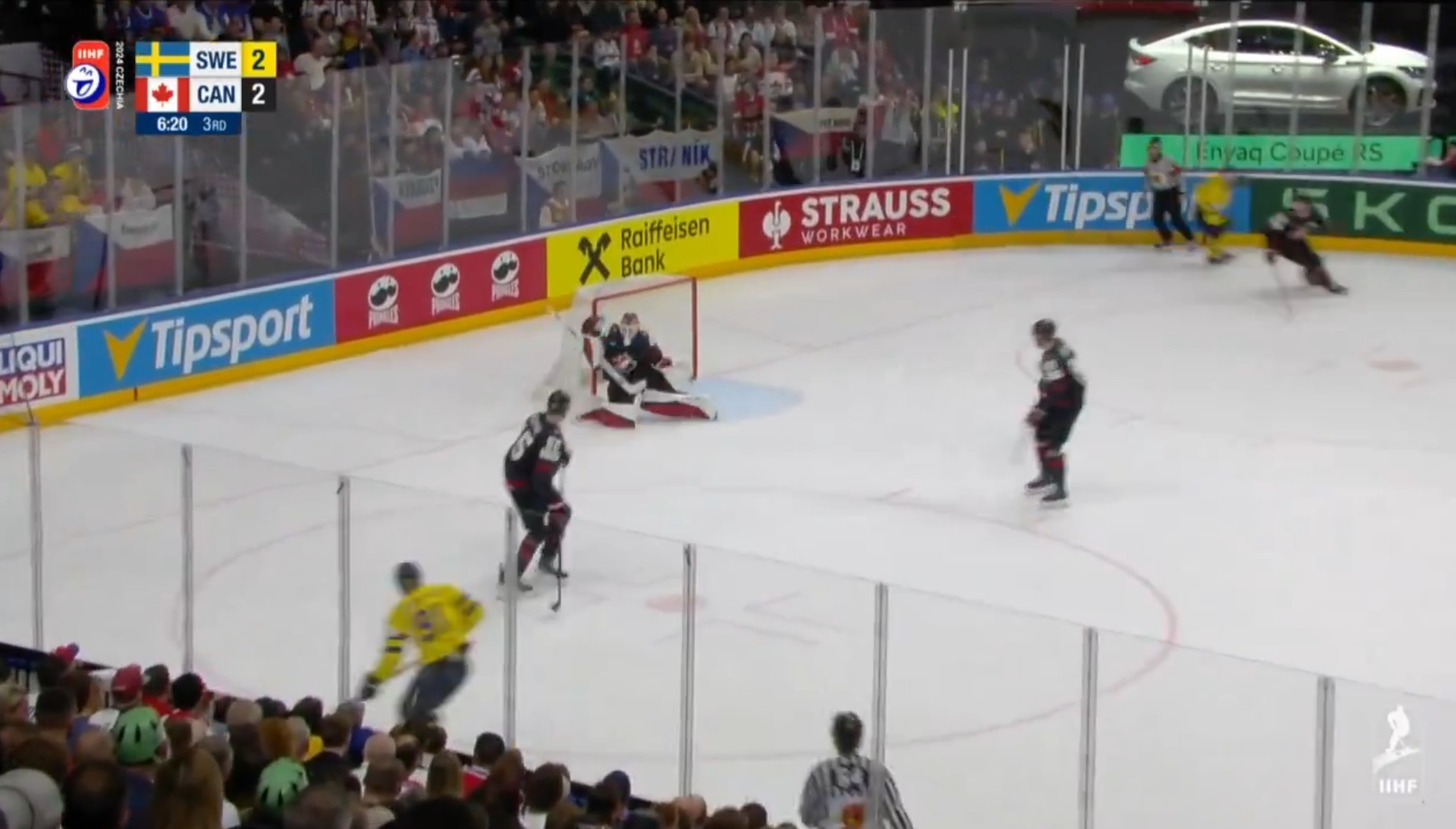 Le Canada perd son match pour la médaille de bronze