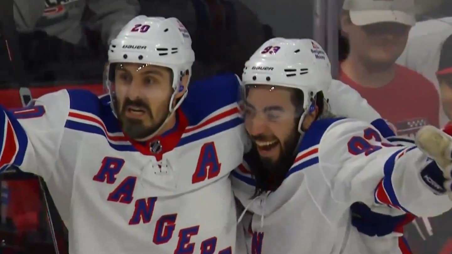 Chris Kreider (almost single-handedly) takes down the Hurricanes