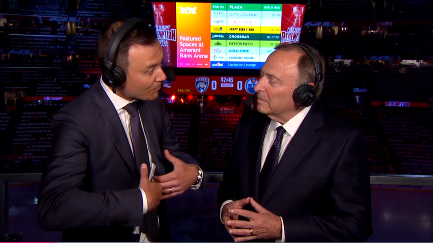 Gary Bettman a évité le sujet sur Québec