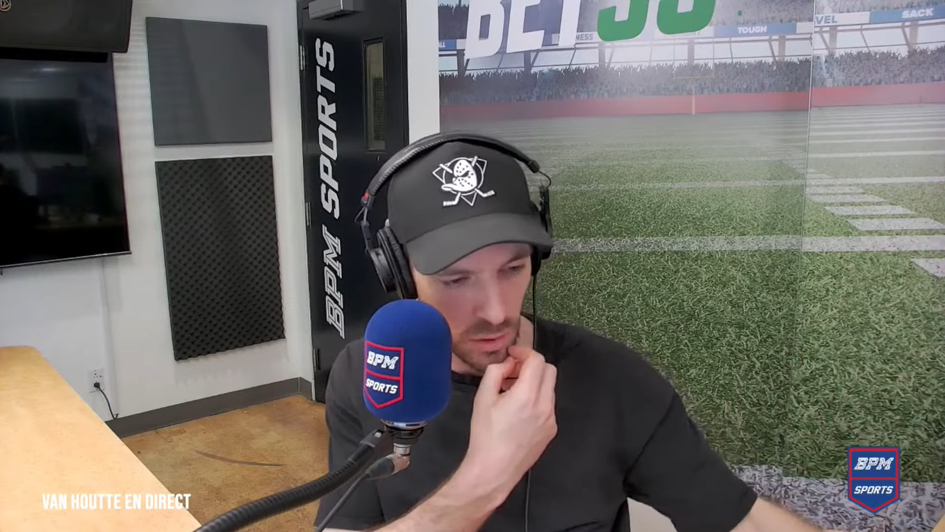 Maxime Van Houtte ne sera pas de retour sur les ondes de BPM Sports à l'automne
