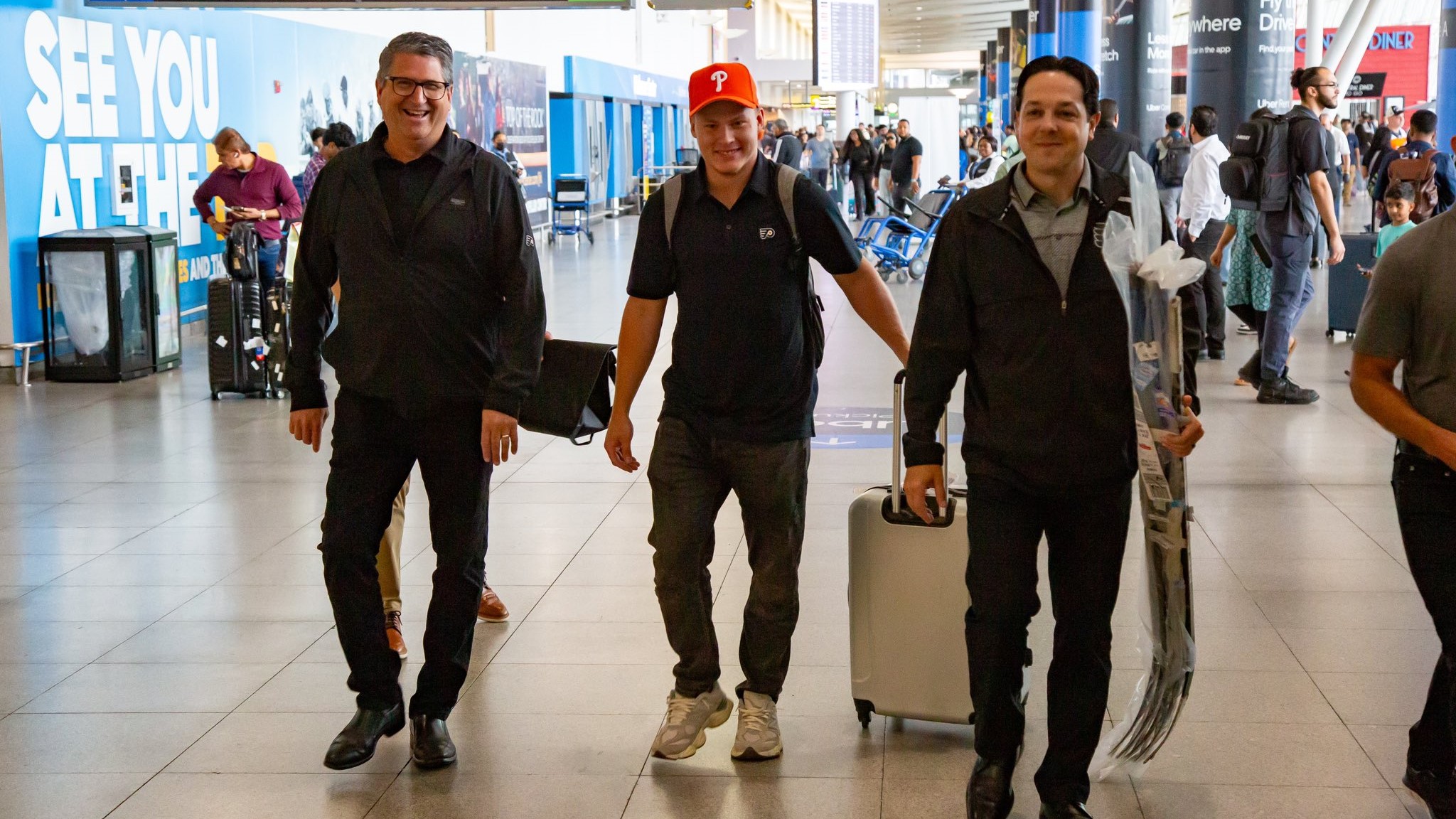 Matvei Michkov est arrivé à Philadelphie