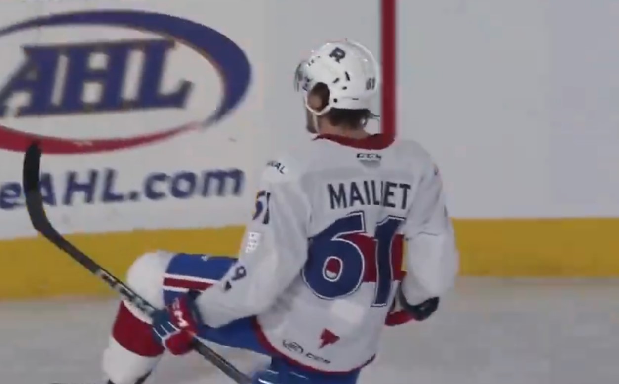 Philippe Maillet : l'un des meilleurs joueurs du Rocket l'an dernier quitte pour l'Europe