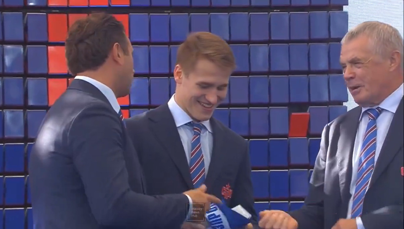 Demidov : C'est avec le plus grand des sourires qu'il a été présenté aux partisans du SKA