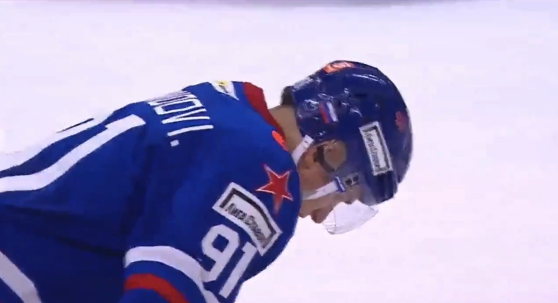 Ivan Demidov : Meilleur joueur de son club en troisième période aujourd'hui (défaite de 3-0)