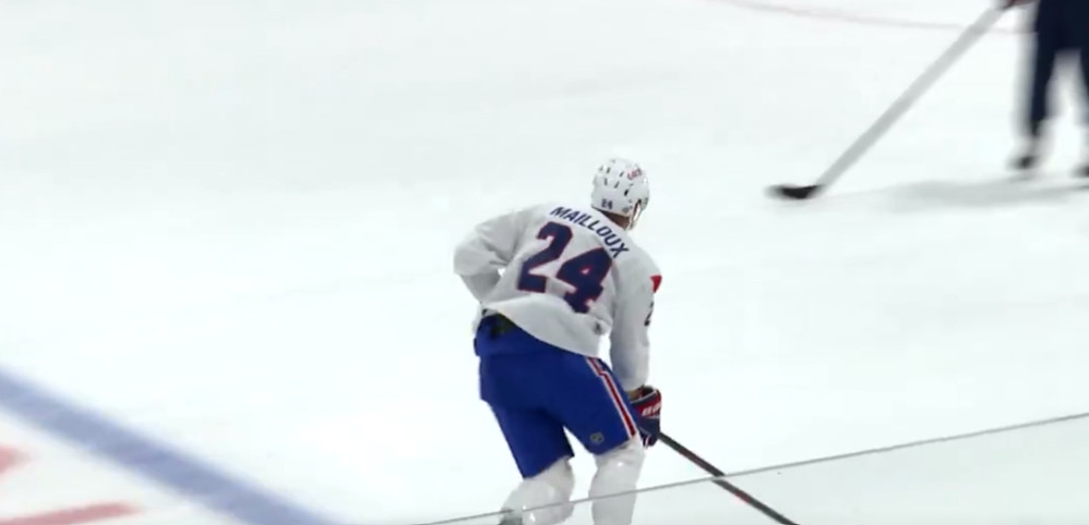 Entraînement : c'est avec Logan Mailloux que Lane Hutson s'est entraîné