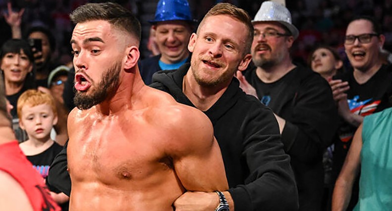 WWE : Corey Perry a aidé Kevin Owens en plein combat hier soir