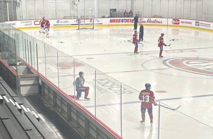 Entraînement : Kaiden Guhle est de retour avec le reste du groupe