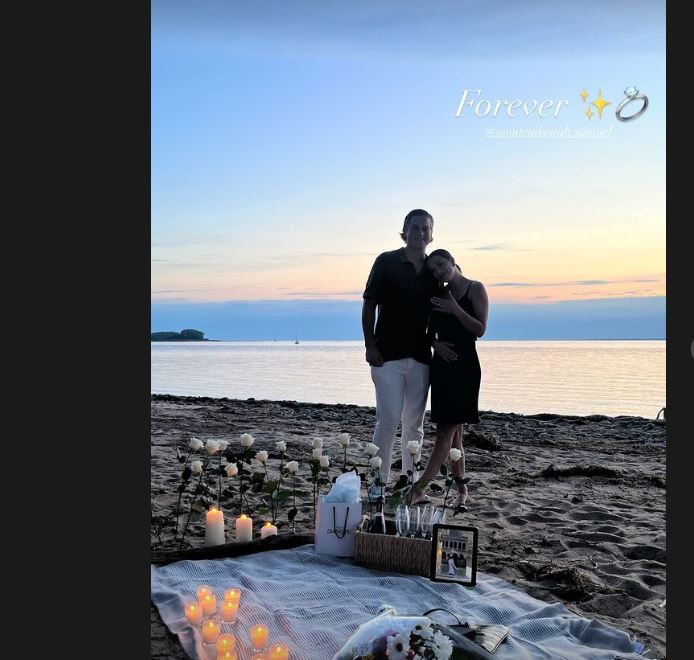 Samuel Montembeault et sa copine sont maintenant fiancés