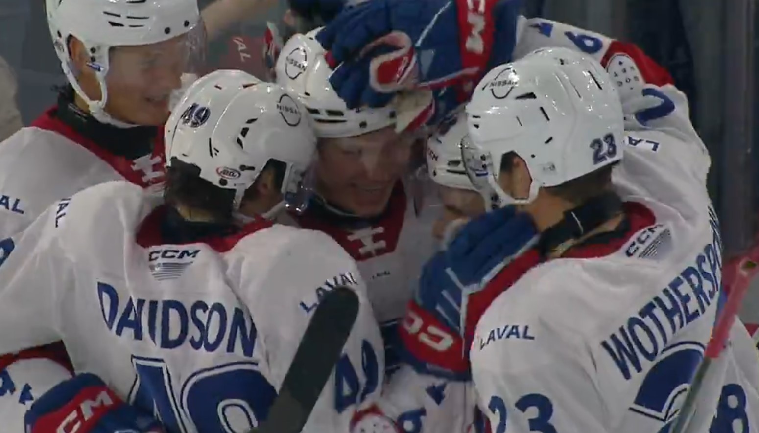 Owen Beck inscrit son premier but chez les professionnels