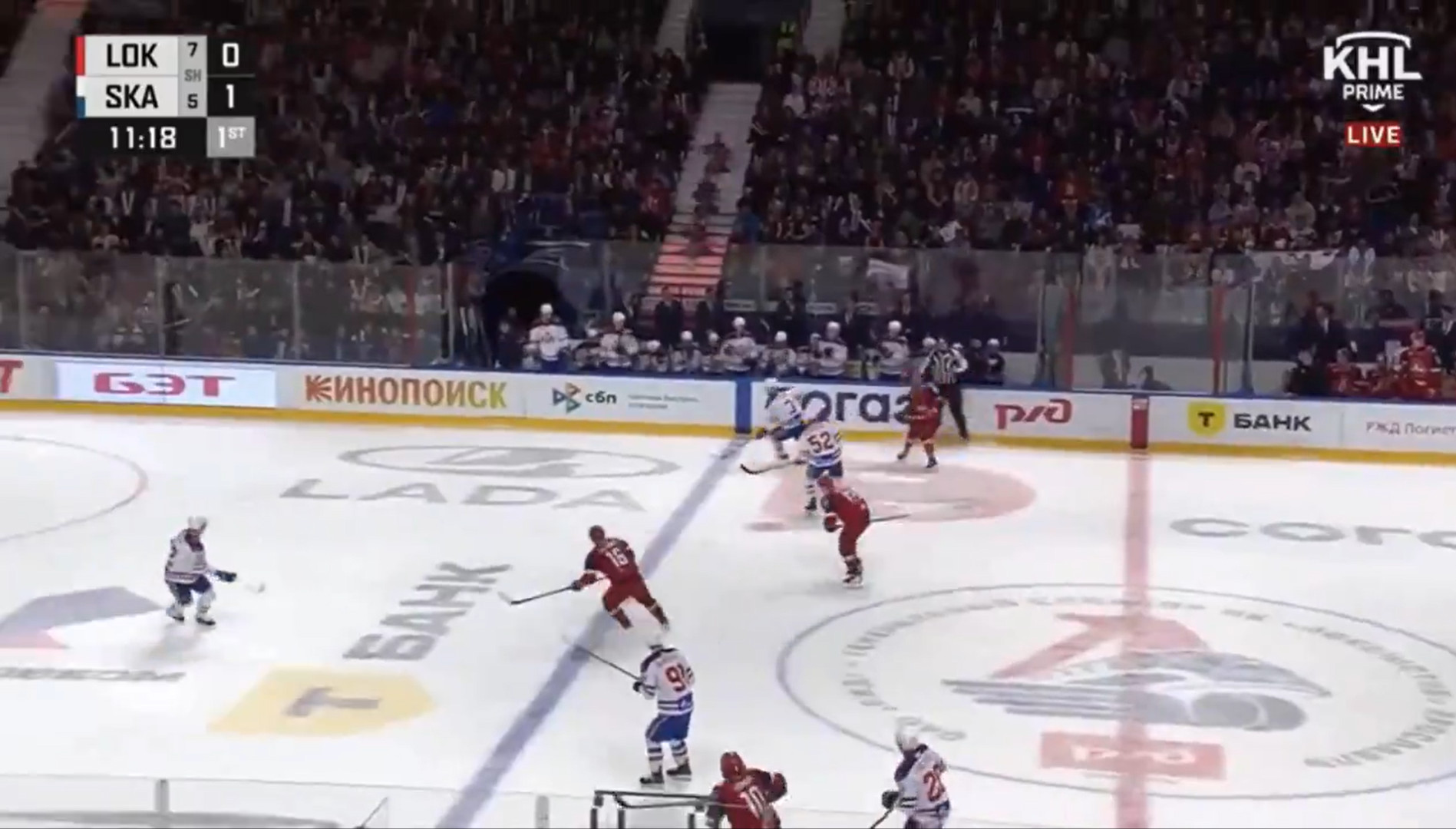 Demidov : 5:16 de temps de jeu en première période&#8230; Et 15 secondes pour le reste du match