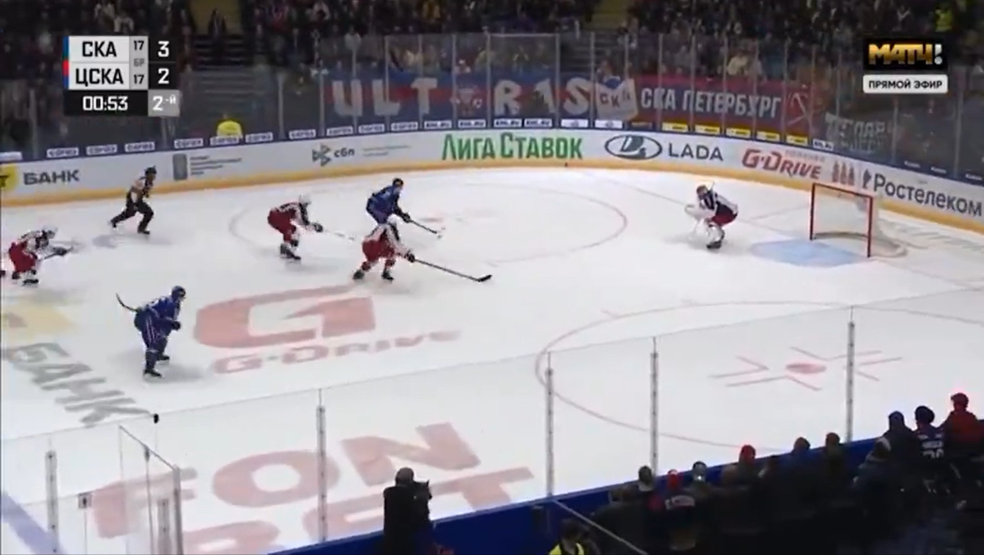 Un autre point pour Demidov aujourd'hui avec un temps de jeu de 9:14