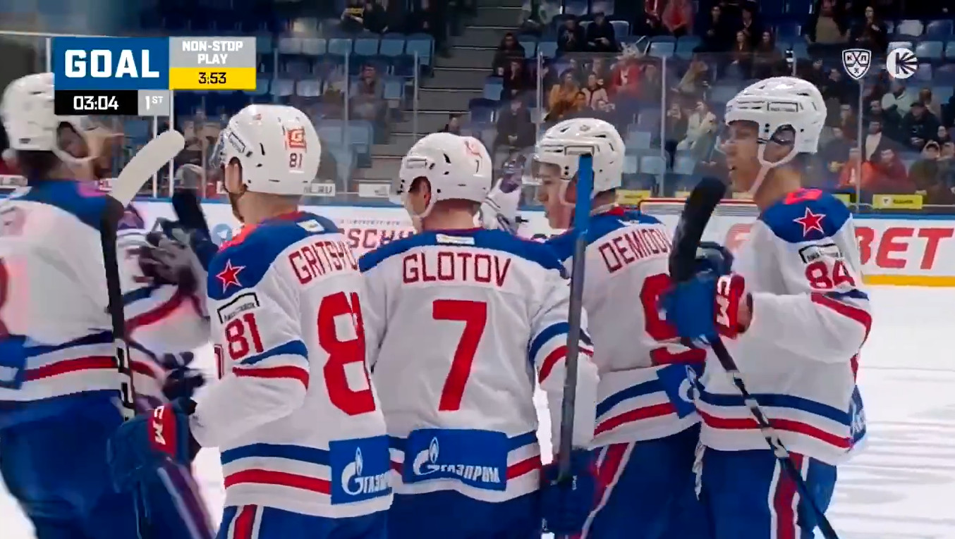 Quatre passes (!) pour Ivan Demidov dans son match d'aujourd'hui