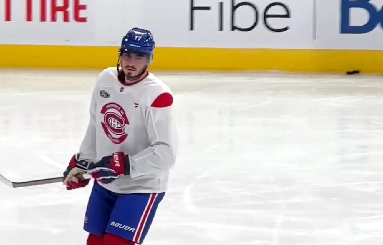 Rafaël Harvey-Pinard a patiné et Kirby Dach jouera ce soir