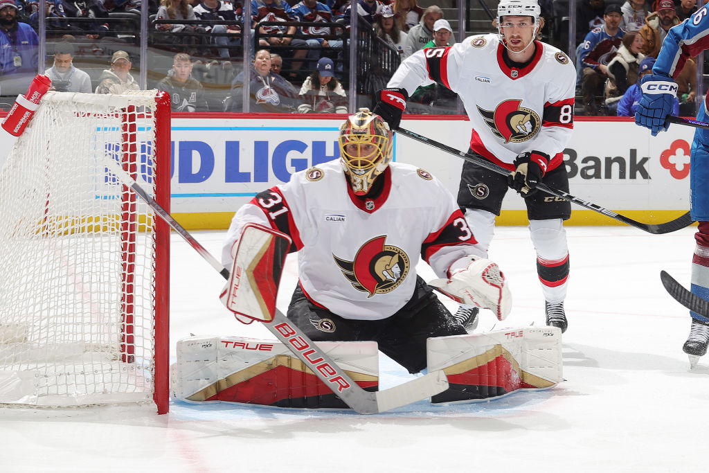 Quand les Sénateurs changent quatre fois de gardien en quelques minutes