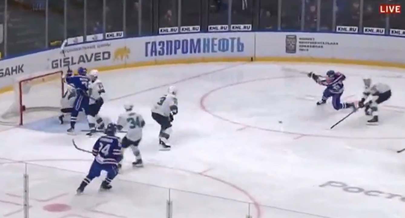 Ivan Demidov a joué en avantage numérique aujourd'hui : il était temps