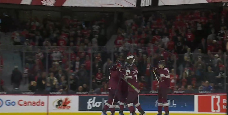 Incroyable, la Lettonie bat le Canada