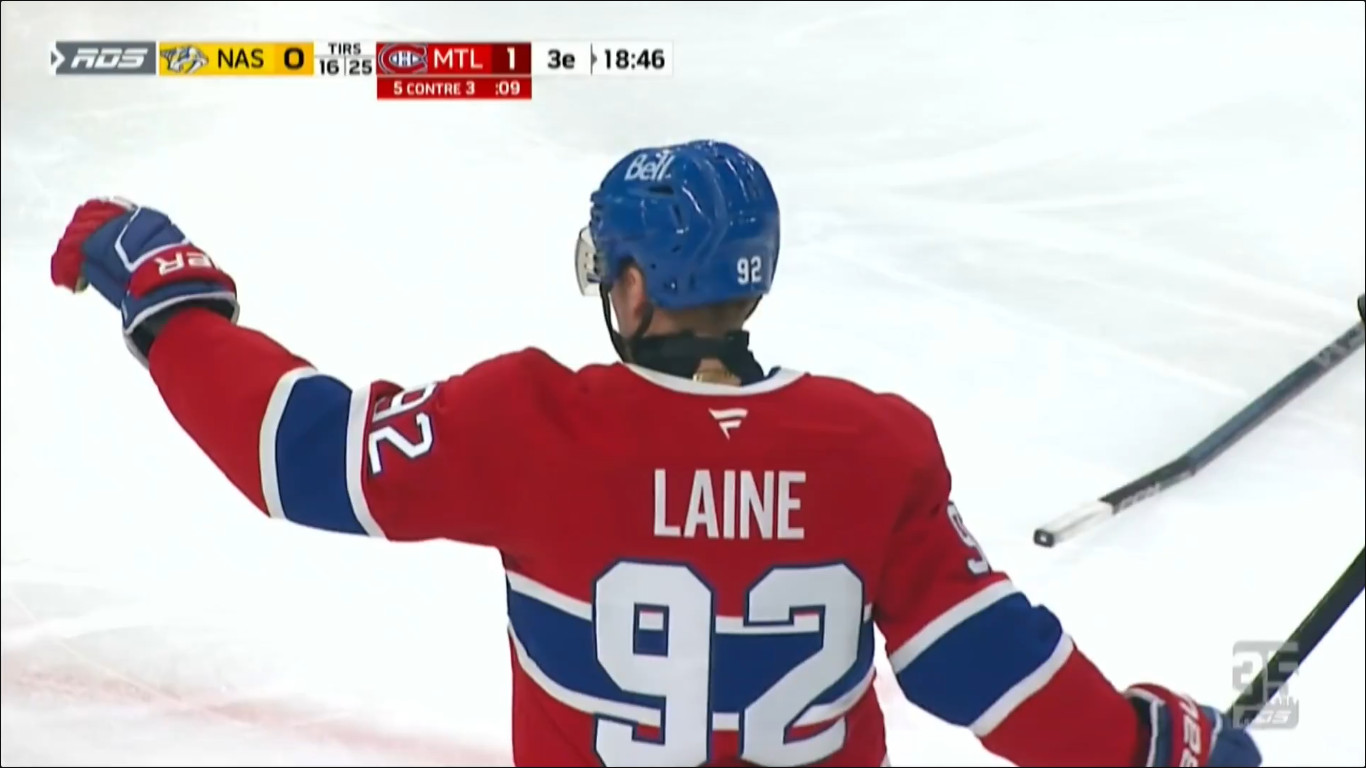 Un autre but magnifique pour Patrik Laine