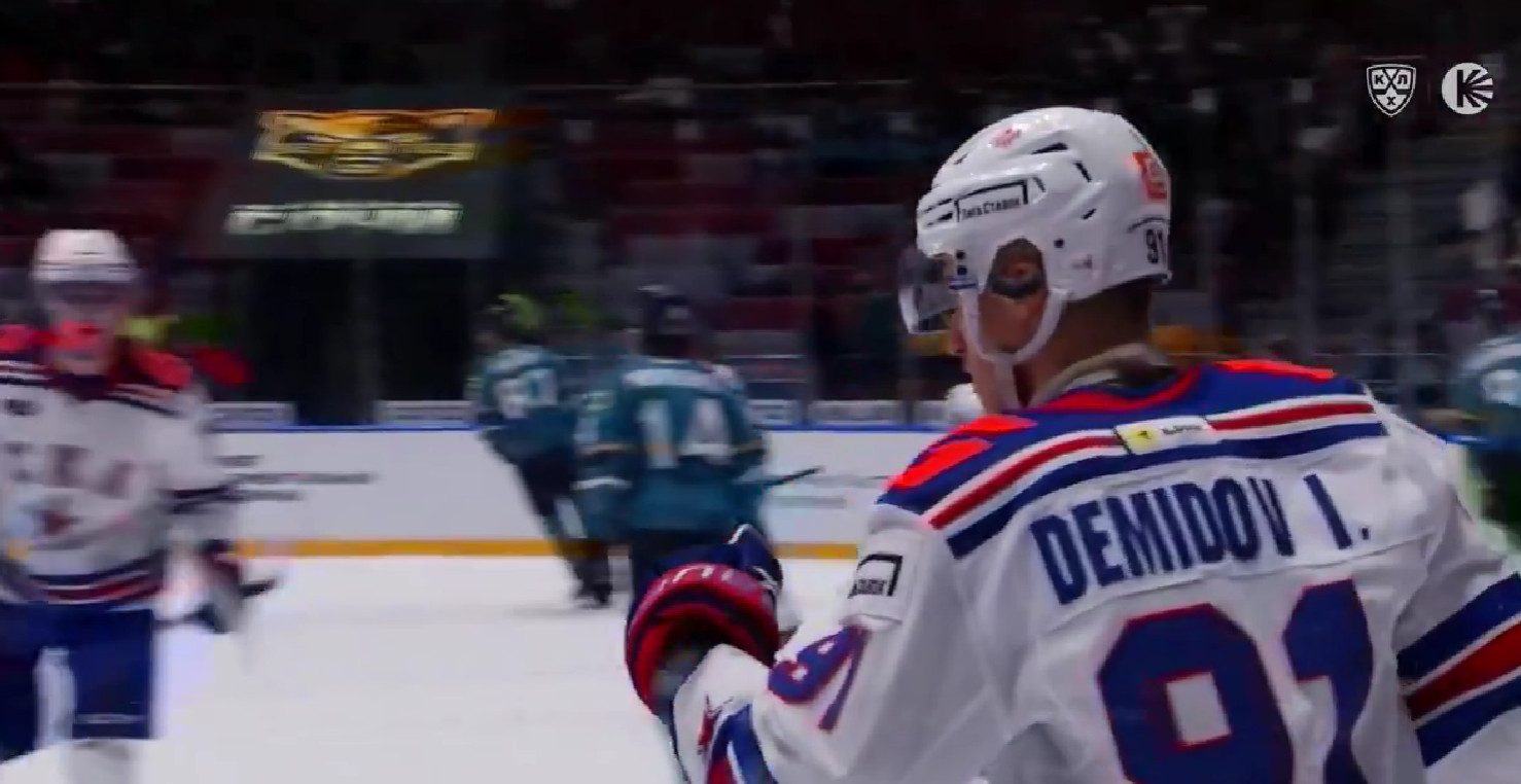 Ivan Demidov : quatrième match de suite avec un but