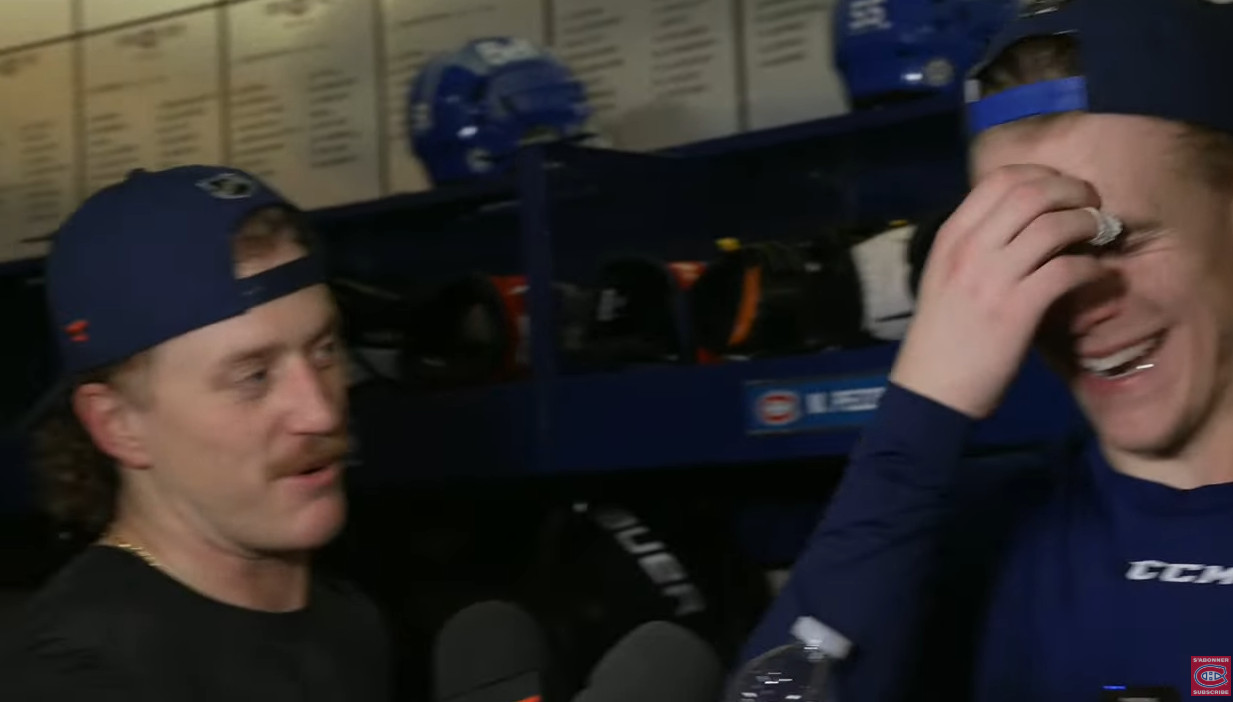 Michael Pezzetta, le journaliste à la bouteille d'eau du Canadien