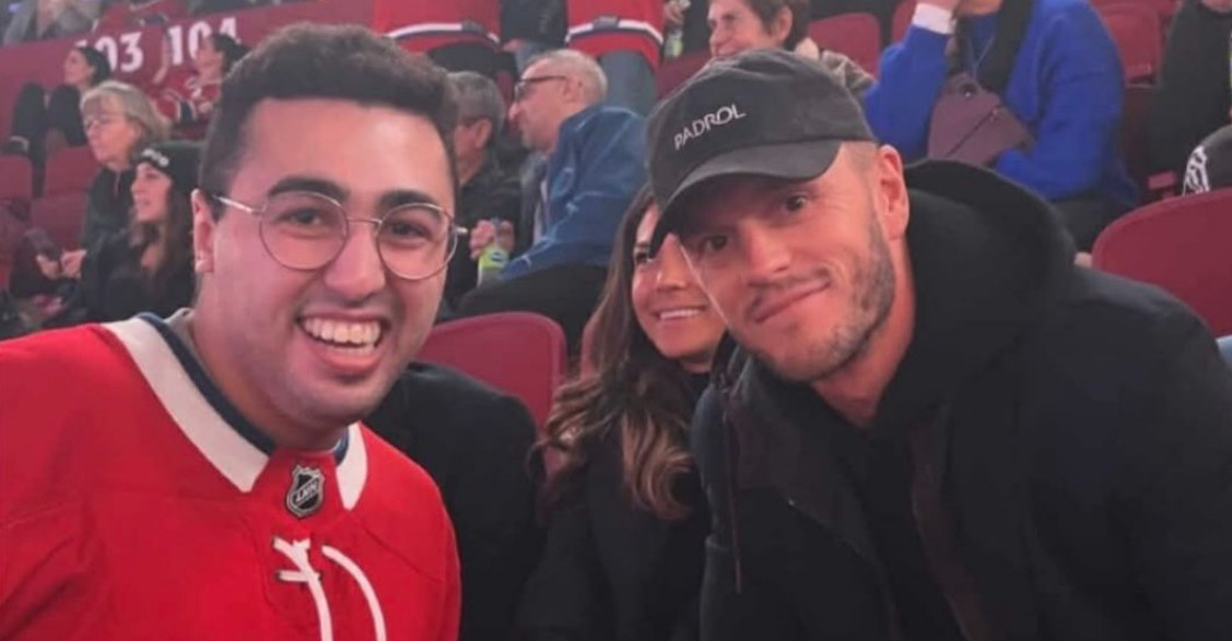 Jonathan Toews était au Centre Bell hier soir