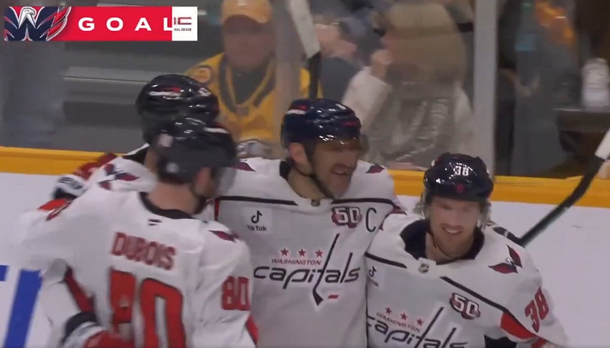 Top-5 : 20e saison consécutive de 20 buts et plus pour Alex Ovechkin