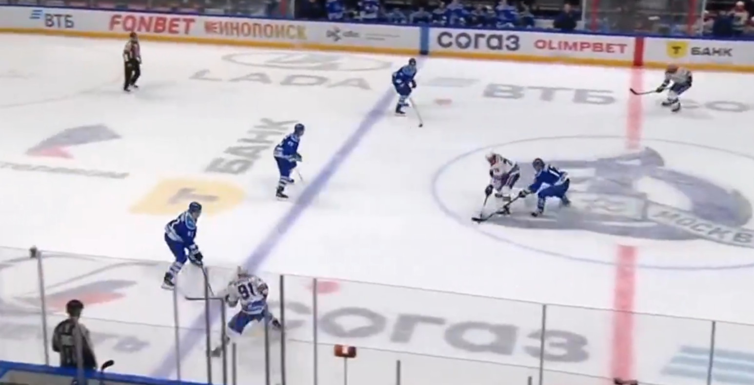 SKA : Demidov a amorcé le match d'aujourd'hui sur le 4e trio (et il a récolté un point)