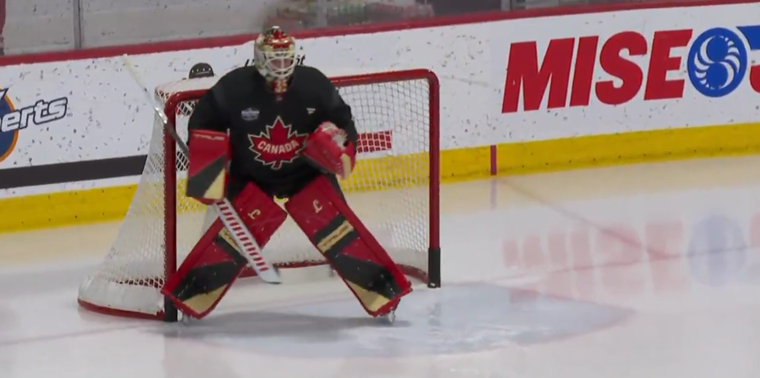 Entraînement d'équipe Canada : Samuel Montembeault placé troisième par tout le monde