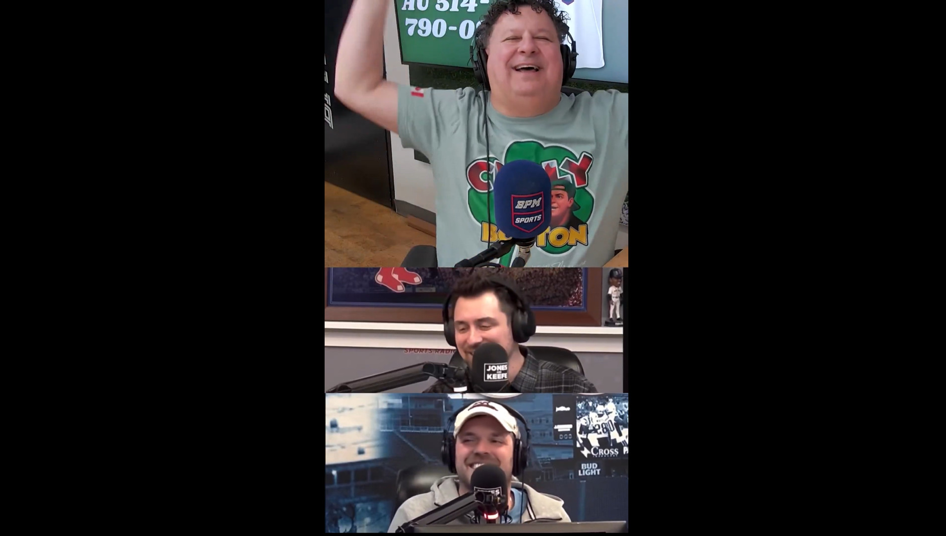 Tony Marinaro a rappelé à la radio à Boston pour niaiser les Américains