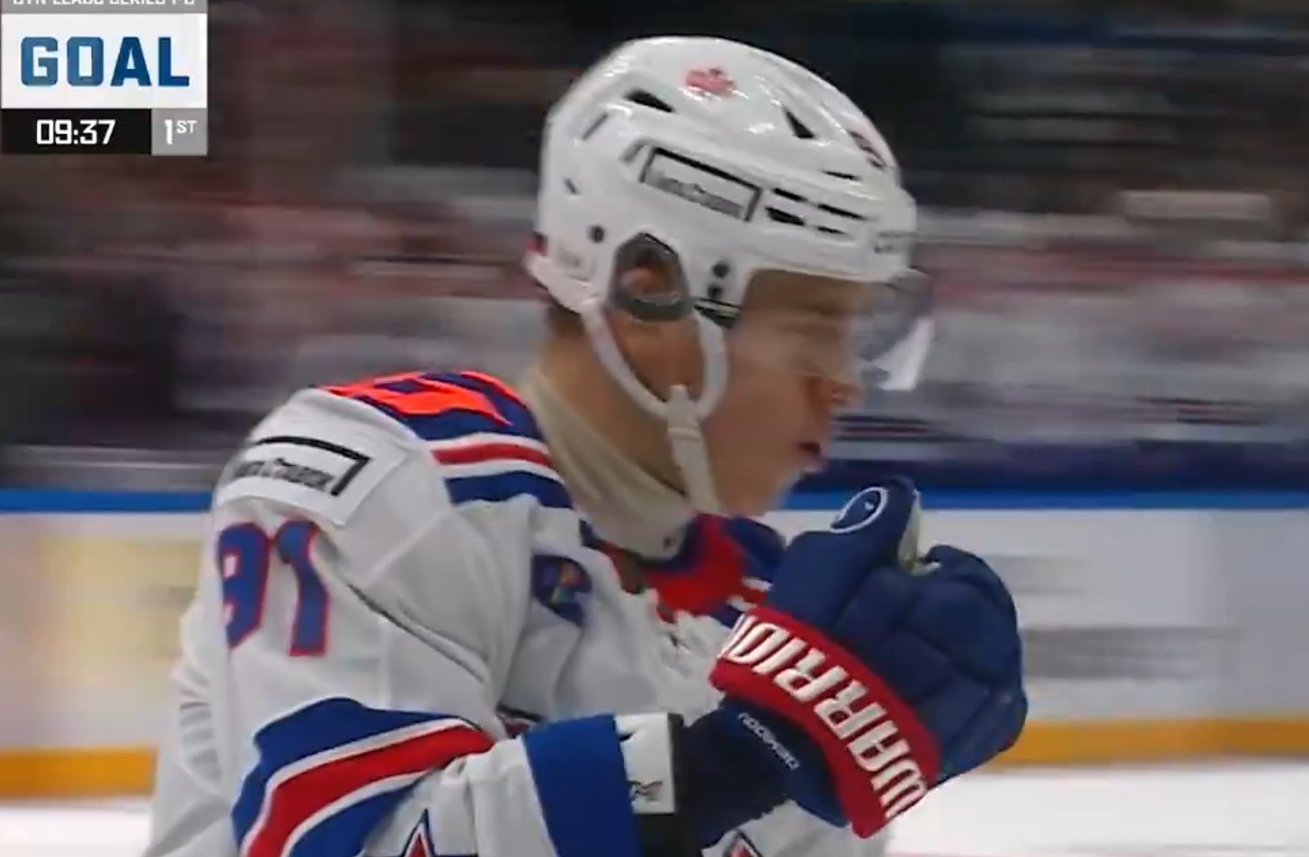 Premier trio : Ivan Demidov marque après seulement 10 minutes de jeu