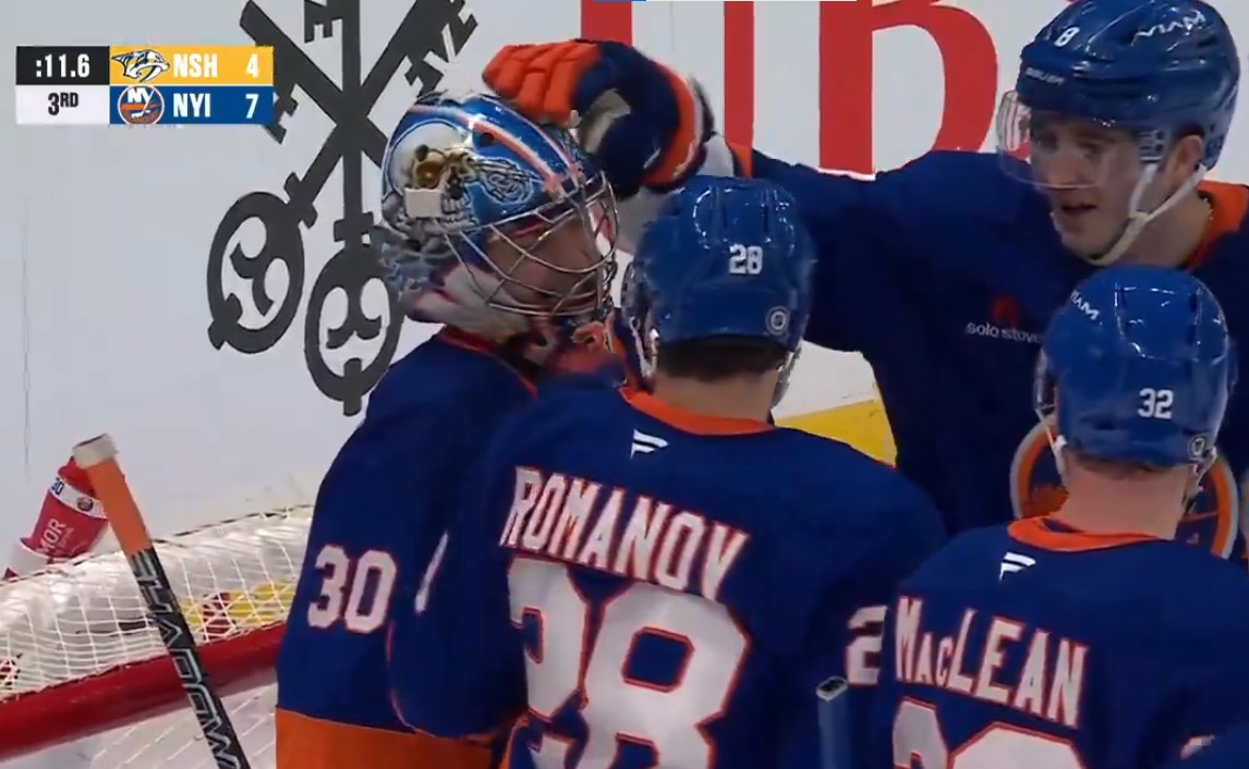 Top-5 : Ilya Sorokin crédité d'un but grâce à Steven Stamkos