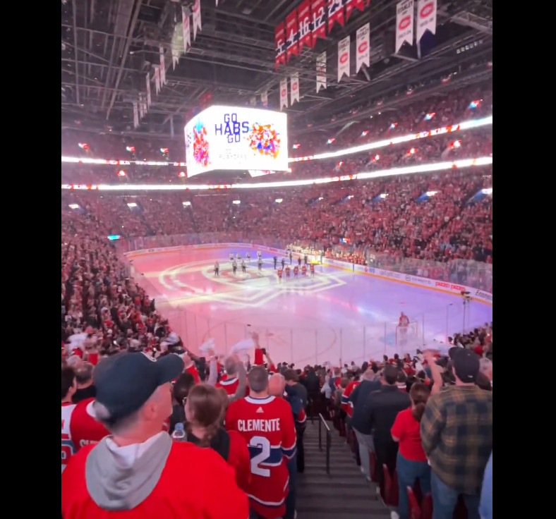 Go Habs Go : le Centre Bell n'en a rien à foutre de l'Office Québécoise de la Langue Française