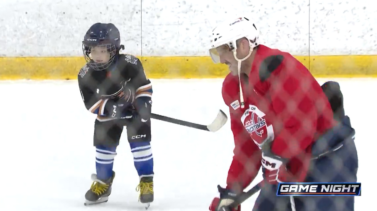 Les Capitals ont amené leurs enfants à la pratique d'hier : on verra si cela les déconcentrera