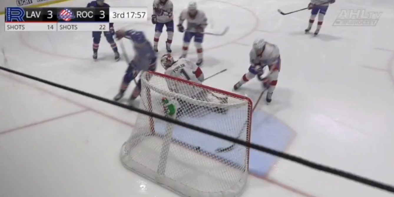 Jacob Fowler est encore l'un des meilleurs gardiens de la LAH en séries