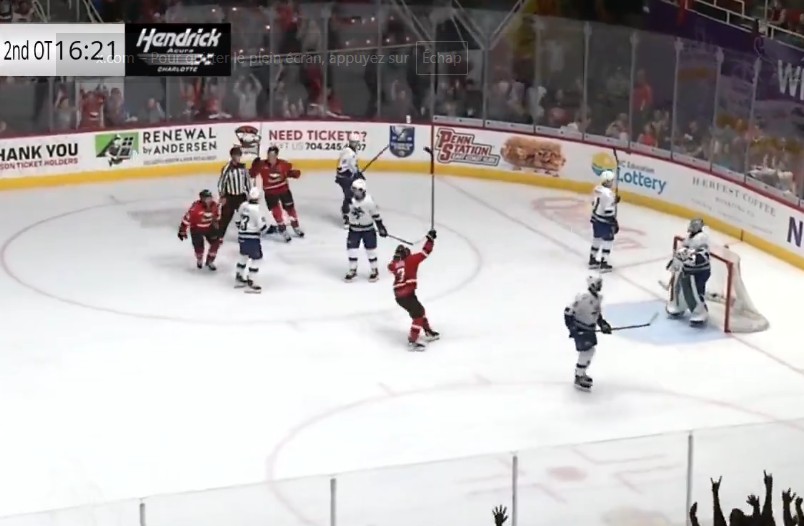 Coupe Calder : un but en double prolongation annulé parce que le gardien n'était pas prêt