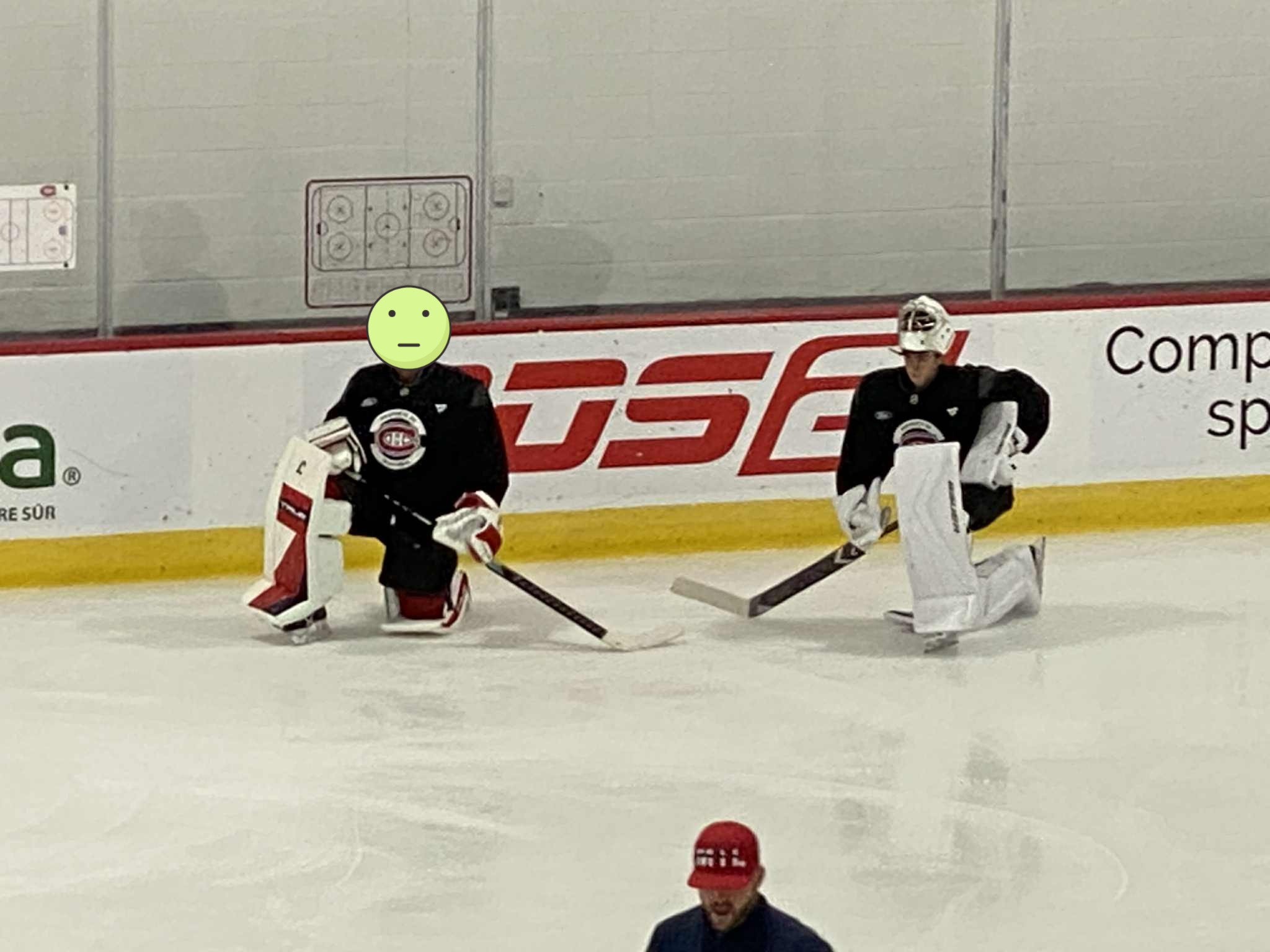 D'intrigants gardiens se sont entraînés avec Ivan Demidov, Patrik Laine et Nick Suzuki