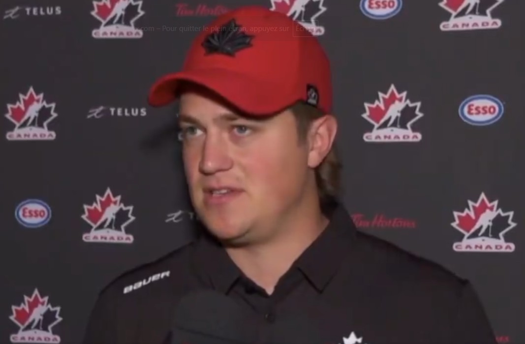 Samuel Montembeault sur les JO : « c'est important que je prouve que j'ai ma place »