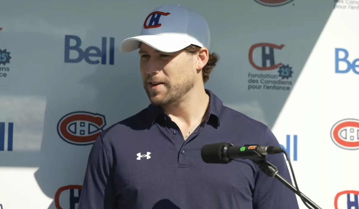 Josh Anderson et Jake Evans s'entraînent en bleu