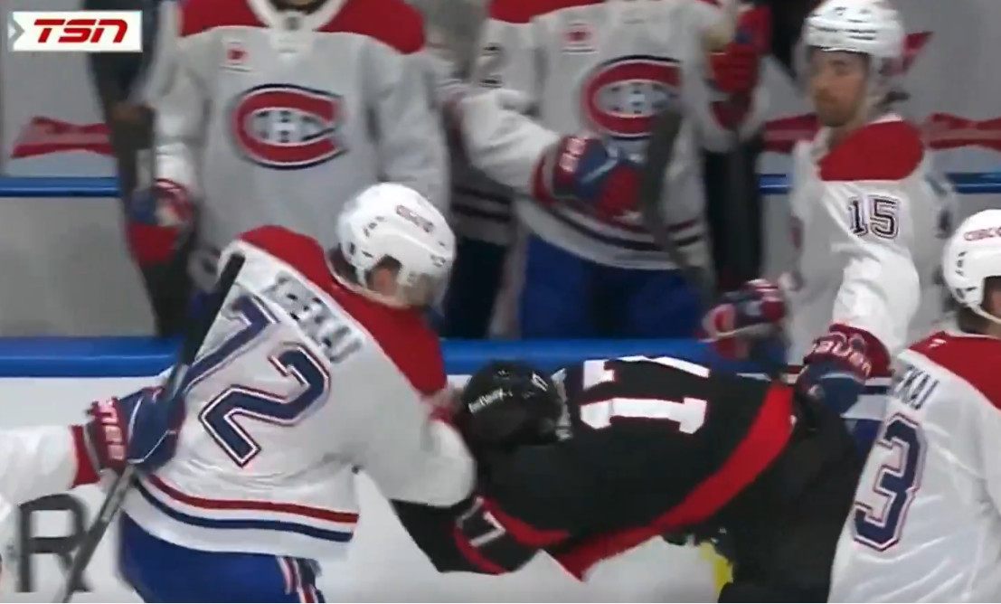 Zack MacEwen : les Sénateurs échangent celui qu'Arber Xhekaj a terrassé mardi