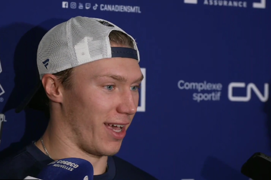 Owen Beck s'entraîne avec Alex Newhook et Zachary Bolduc