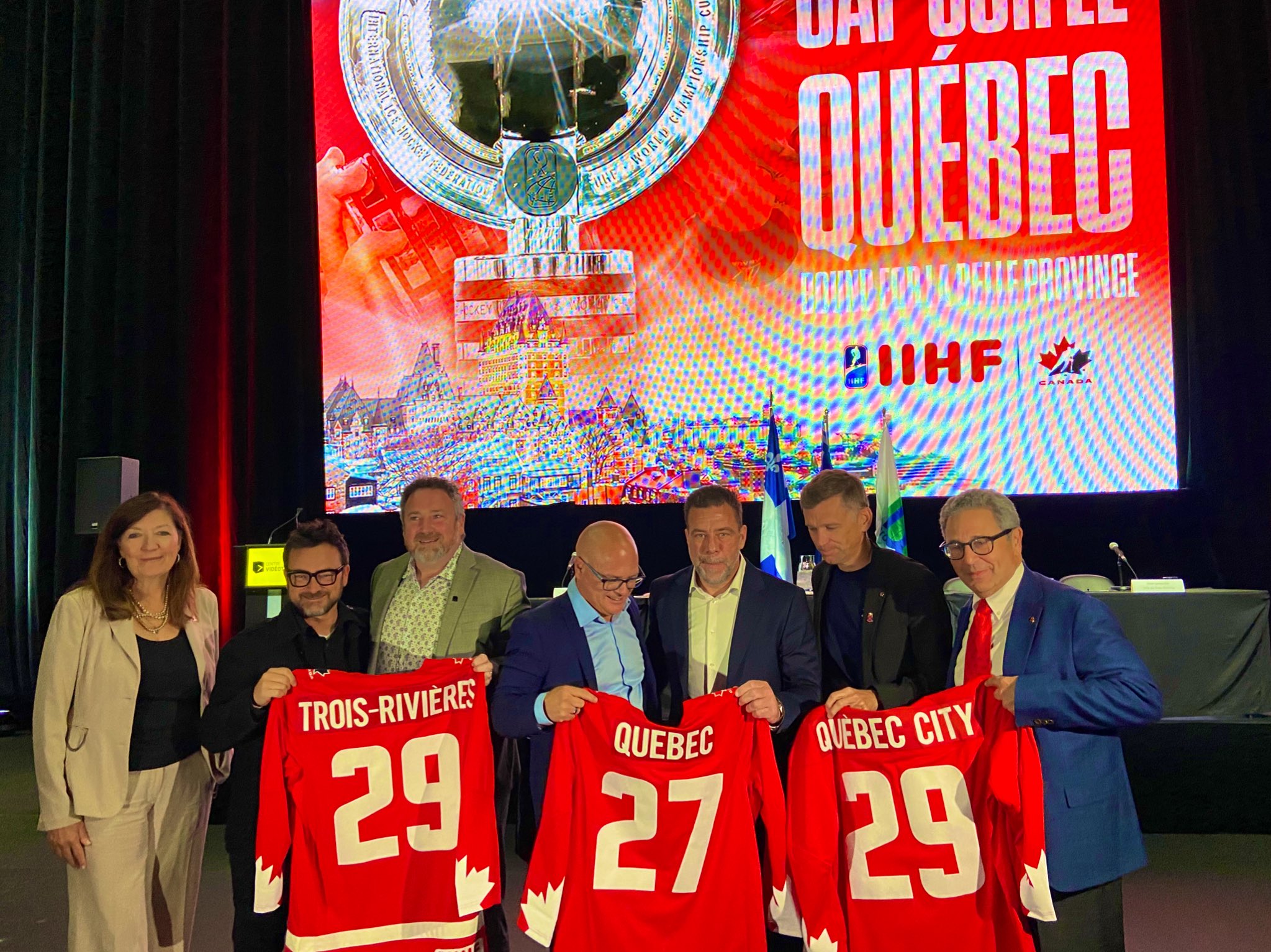 Faute dans « Québec » : Hockey Canada s'excuse