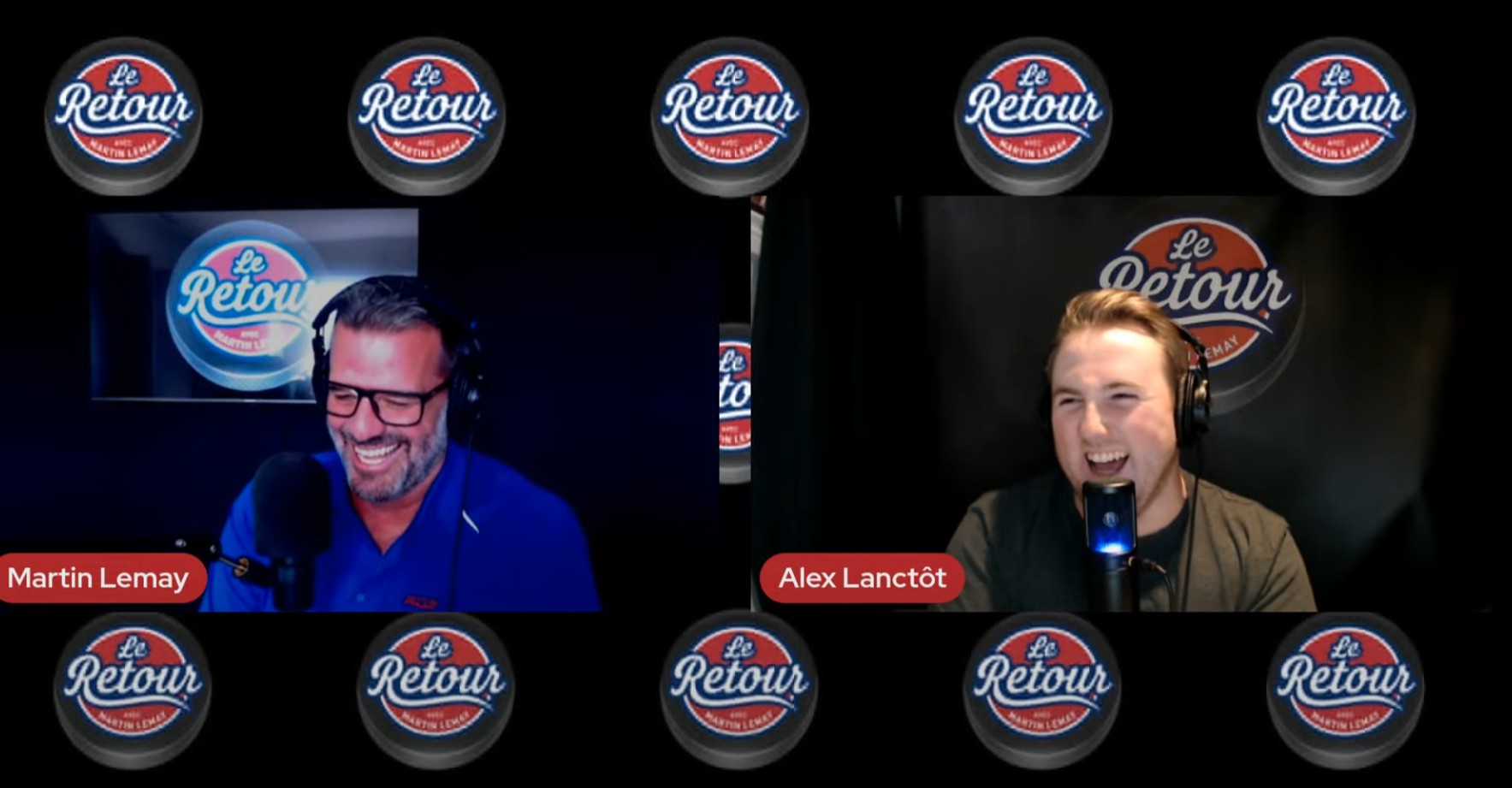 Show du retour : Martin Lemay dépasse présentement BPM Sports en direct sur YouTube