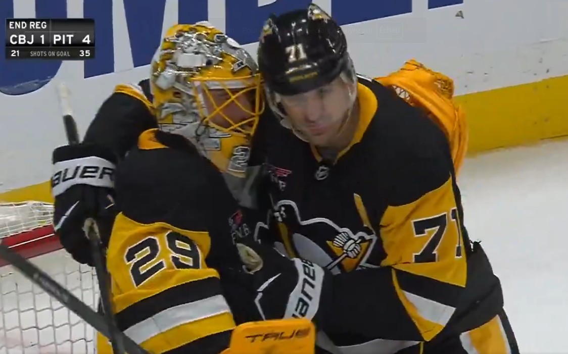 Une ovation et des push-ups devant son but : Fleury a disputé un dernier match inoubliable