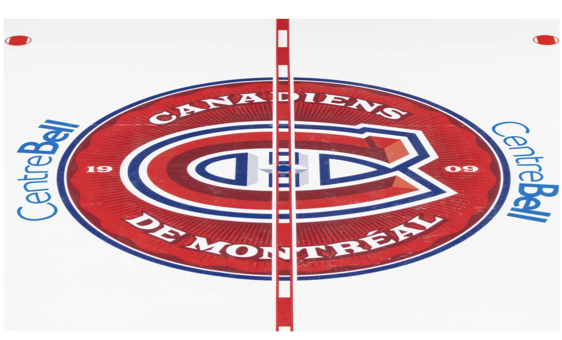 Le Canadien change son logo au centre de sa patinoire