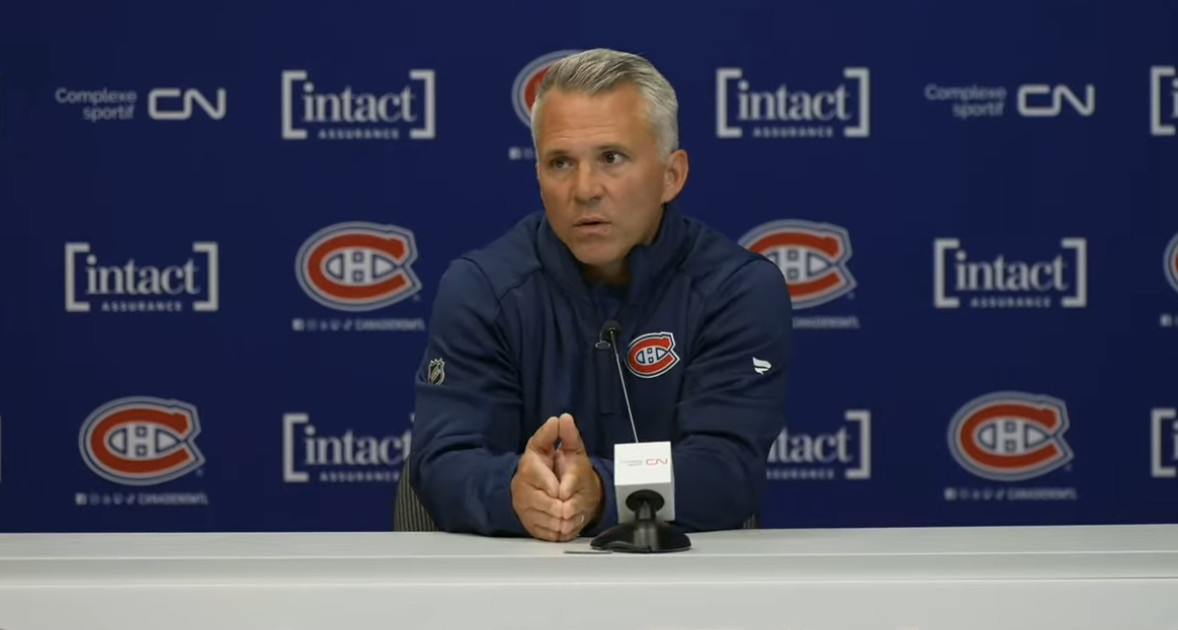 Martin St-Louis prend le blâme pour le début difficile en 2024-2025