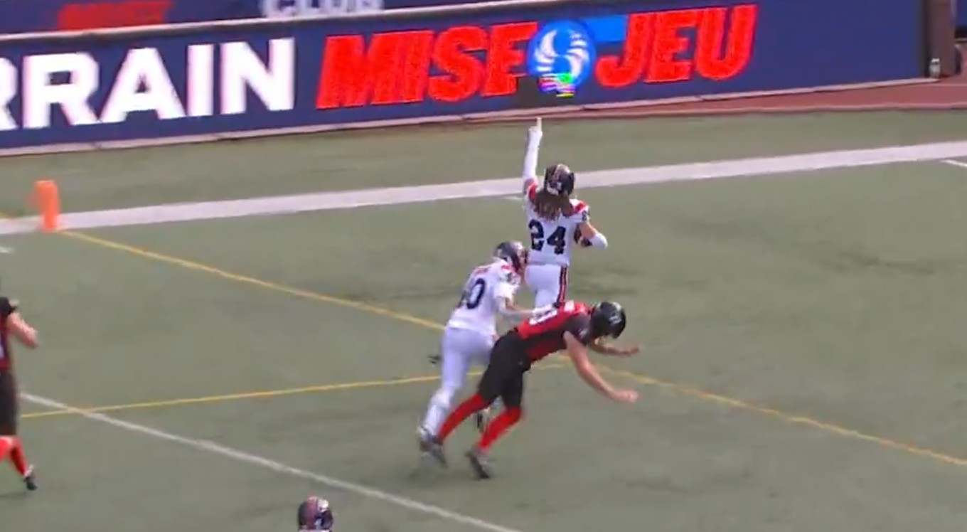 Les Alouettes dominent le Rouge et Noir