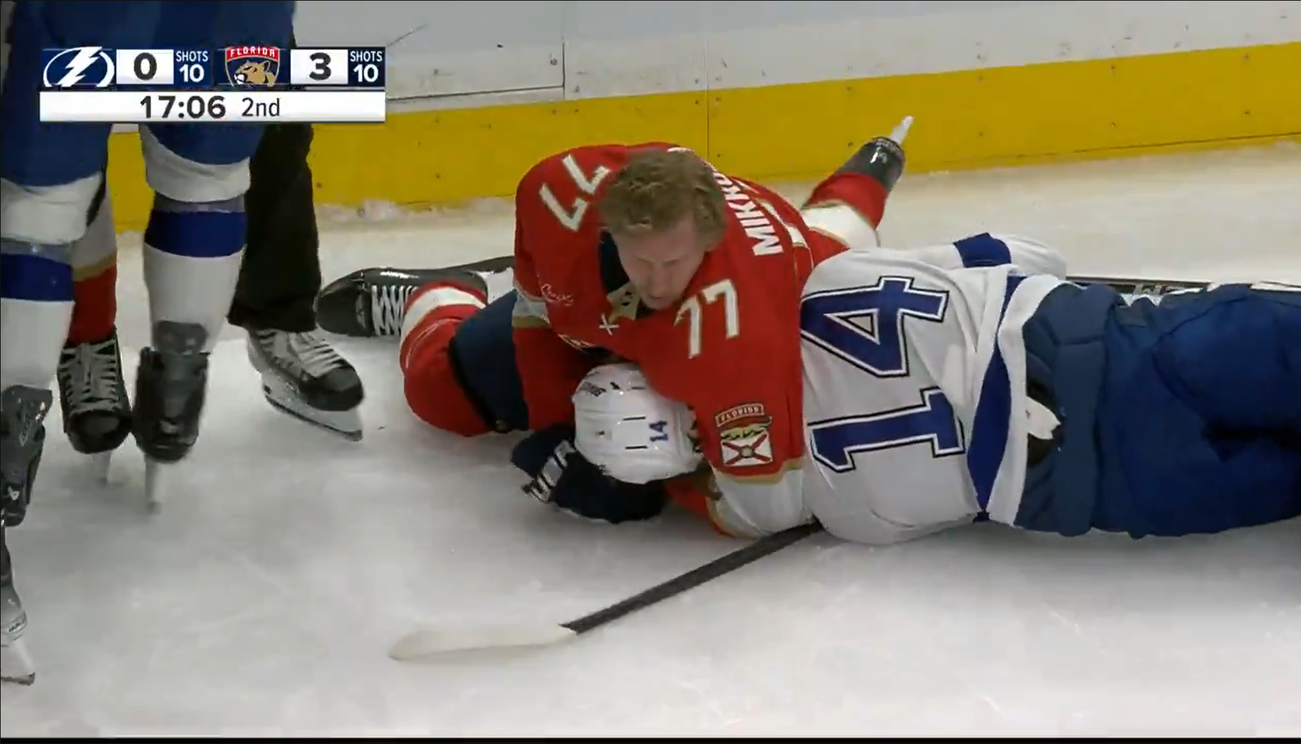 312 minutes de pénalité, 16 expulsions, amendes, suspensions : Ça a brassé hier en Floride