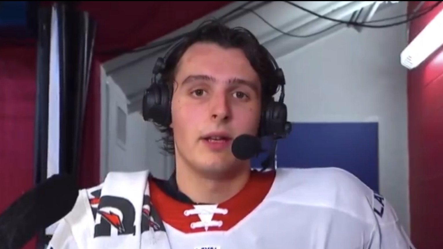 David Reinbacher : ses derniers matchs à Laval sont très encourageants