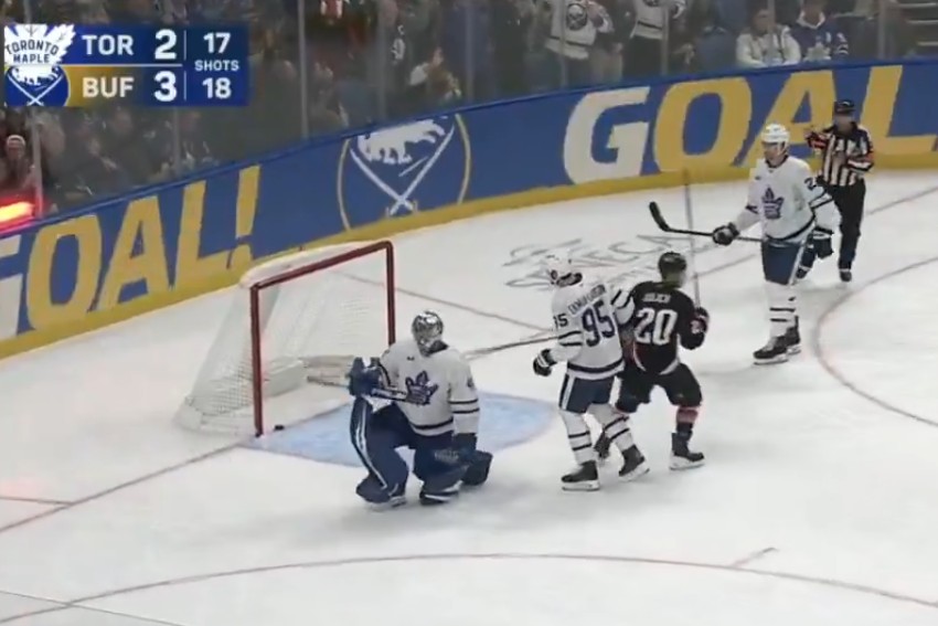 Top-4 : les Leafs perdent face aux Sabres et restent loin du CH au classement